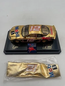 Jeremy Mayfield #12 One 24k Gold Stock car 1 of 1999 Ford 1:24 - Picture 1 of 11