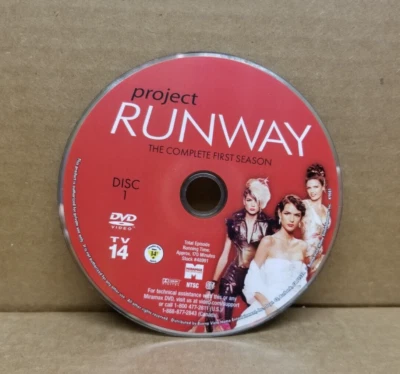Project Runway: Season 1 DVD Heidi Klum **REPLACEMENT DISC 1 ONLY** - Image 1 of 2
