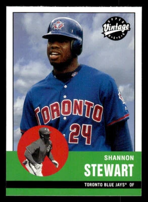 2001 Upper Deck Vintage #27 Shannon Stewart Card Toronto Blue Jays - Image 1 of 2