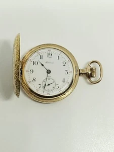  Tavannes Swiss Taschenuhr 7 Jewels im Full Hunter GF Gehäuse 1910-20. Sehr guter Zustand  - Bild 1 von 12