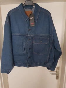 Levi's Jeansjacke Jacke Trucker Jacket STAY LOOSE Gr. M Blau NEU - Bild 1 von 6
