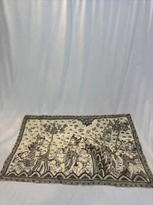 Antique BHIMA SWARGA Balinese KAMASAN Painting, 35*21 Garuda, Bali Art - Picture 1 of 13