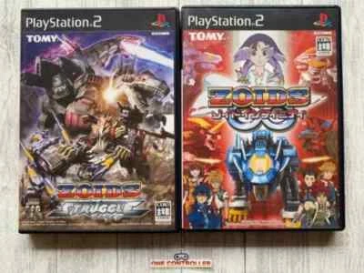 SONY PlayStation 2 PS2 Zoids Struggle & Infinity Fuser Set From Japan - Image 1 of 4