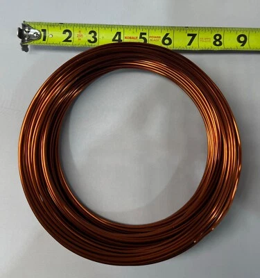 8 AWG H200 МЕДНЫЙ МАГНИТНЫЙ ПРОВОД, 100', 75', 50', 25' РУЧНЫЕ КАТУШКИ - Изображение 1 из 2