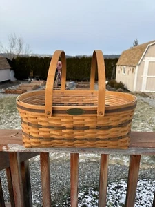 1999 Longaberger Traditions Collection Generosity Basket w/Protector - Picture 1 of 8