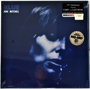 AUDIOPHILE RHINO STEREO 74842 USA 2007 JONI MITCHELL "Blue" 180g HQ VINYL SEALED - Picture 1 of 2
