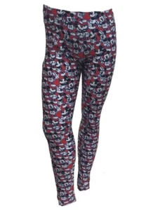TEREZ Girl's Red Mickey Says Thumbs Up Leggings #4018473 NWT - Picture 1 of 2
