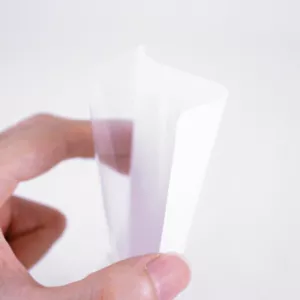 100 klare weiße Mylar Tee Nuss Kaffee Probenbeutel Heißsiegel offene Füllbeutel 2x3,5" - Bild 1 von 4