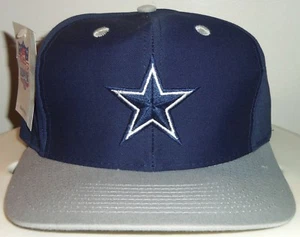 NEW VINTAGE 90's DALLAS COWBOYS NFL LOGO 7 GAME DAY SNAPBACK CAP HAT NWT! - Picture 1 of 2