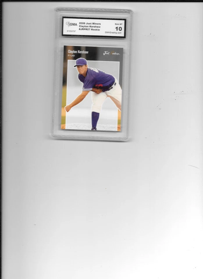 Clayton Kershaw 2006 LA Dodgers Rookie GMA 10 - Image 1 of 1