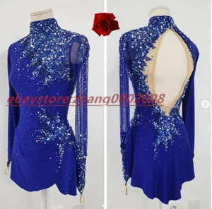 Ice Figure Skating Dress /Acro Twirling Gymnastics Costume/Tap Dance Leotard - Picture 1 of 8