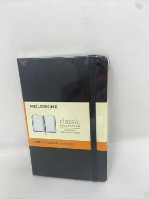 MOLESKINE Ruled Mini POCKET NOTEBOOK 3.5" x 5.5" Black HC Journal Diary Sealed - Image 1 of 4