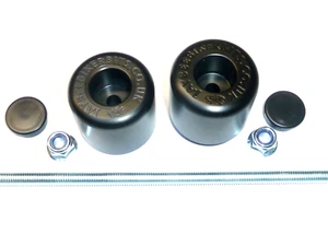 HONDA CB750 HORNET 2023-2025 FRONT SPINDLE CRASH PROTECTORS MUSHROOMS BUNGS - Bild 1 von 10