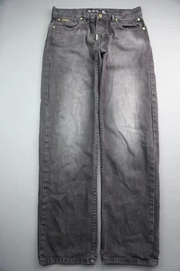 Men's LRG Lifted Research Group Jeans Straight Black Size 32 (Measure 32x31) - Picture 1 of 12