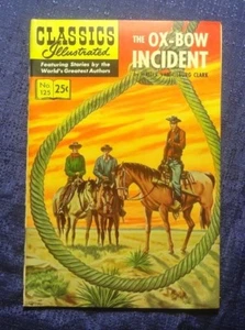 Classics Illustrated #125 OX-BOW INCIDENT Comic Book HRN 169 Van Tilburg Clark - Picture 1 of 5