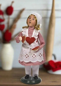 Primitive Colonial Byers Choice Valentine Baking Girl 2252G - Bild 1 von 7