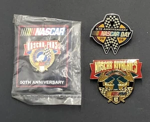 NASCAR Collector Pins 50th Anniversary 5th Anniversary NASCAR Day Rivalries - Picture 1 of 7