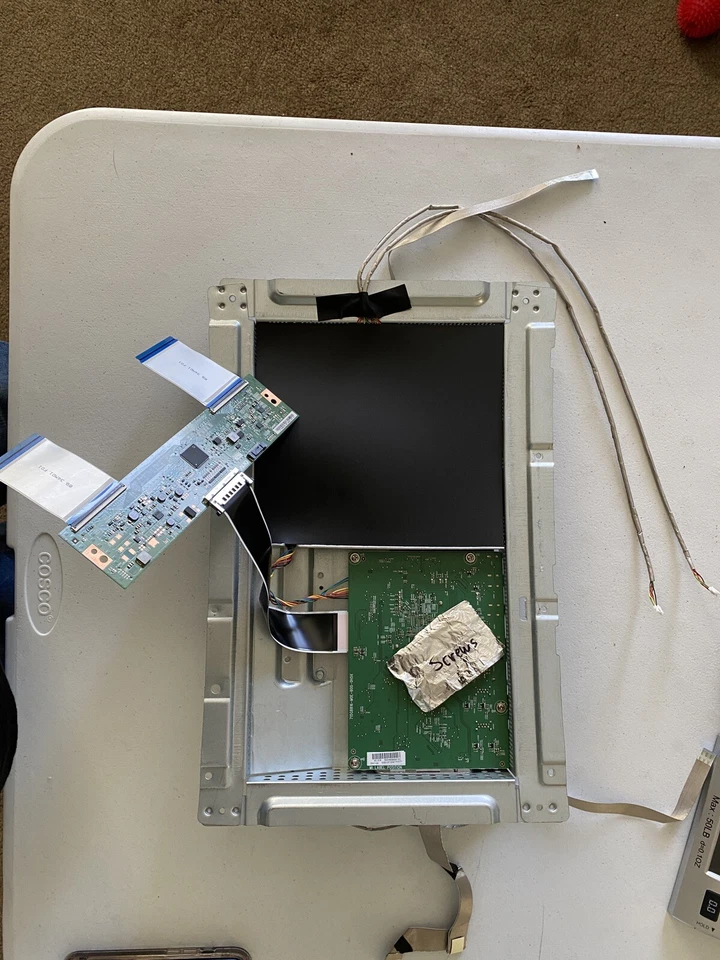 Main Board For Dell 34" Curved Gaming Monitor S3422DWG w Plate Screws Cords - Image 1 of 1