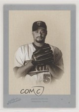 2005 Donruss Studio Portraits Blue Black & White /40 Johan Santana #SP-57
