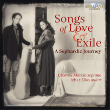 Channa Malkin Channa Malkin/Izhar Elias: Songs of Love & Exile: A Sephardic (CD)