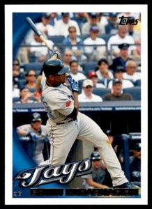 2010 TOPPS #258 EDWIN ENCARNACION TORONTO BLUE JAYS - Picture 1 of 2
