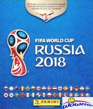 2018 Panini world Cup Russia HUGE 80 Page Collectors Album with 10 MINT Stickers