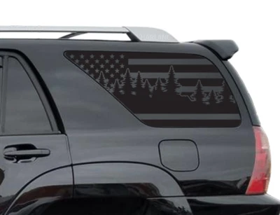 Forest USA Flag Decal - Fits 2002-2009 Toyota 4Runner TRD Pro 5 stripe FR14 - Image 1 of 3