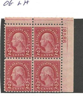 583 OG VLH plate 18586 - Image 1 of 2