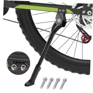 Bike Kickstand,18mm Hole Spacing Bicycle Kickstand,Adjustable Length Bike Side - Picture 1 of 7