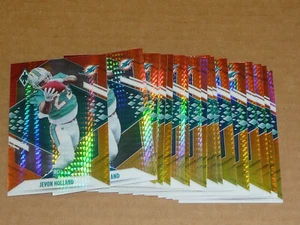 2021 Panini Phoenix Jevon Holland Rookie Card Fire Burst #159 Dolphins Lot of 50 - Picture 1 of 3