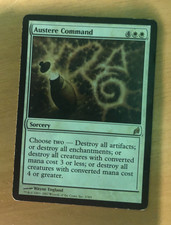 MTG Austere Command x1 Lorwyn LP