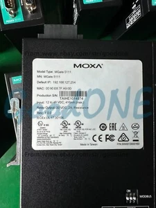NUEVO MOXA MGate 5111 MGate5111 Modbus Gateway envío rápido a través de FedEx / DHL / UPS - Imagen 1 de 3
