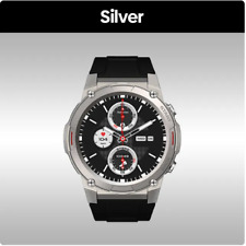 [2023 World Premiere Silver Zeblaz Vibe 7 Pro Smart Watch 1.43'' AMOLED Display