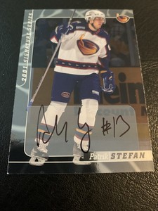 2000-01 BAP Signature Series Autographs #137 Patrik Stefan 