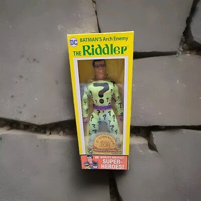 Mego DC Riddler 50th Anniversary 8in Action Figure NIP - Image 1 of 4
