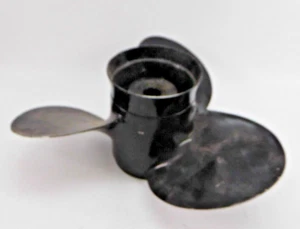 Aluminum Boat Propeller 3 Blade 15" OD 1" Spline? - Picture 1 of 10