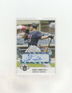2005 Just Minors Just Stars Autograph Card Chris Iannetta #26