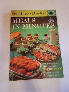 Better Homes and Gardens Meals in Minutes Vintage Cookbook Recipes - Imagen 1 de 4