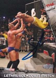 Sabu Signed 2010 TriStar TNA Xtreme Card #56 WWE ECW Hardcore Legend Autograph