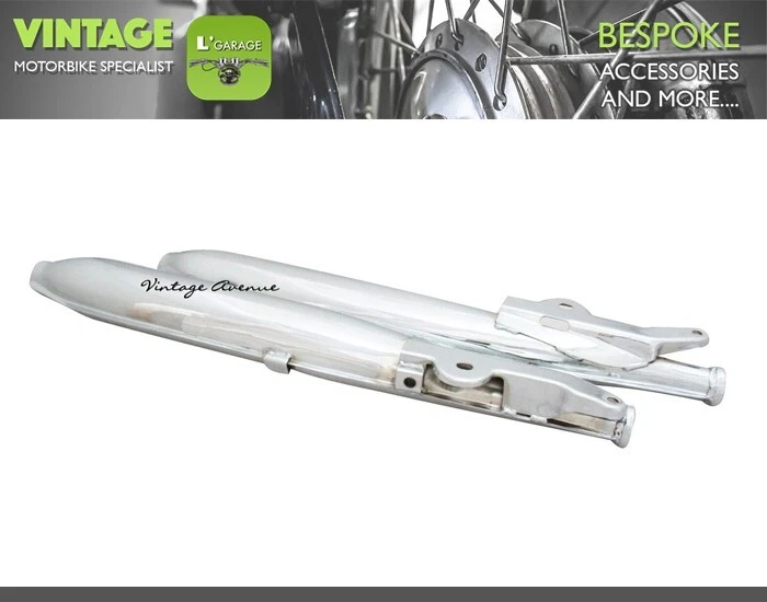 [LG2126] SILENCIADOR ESCAPE HONDA C95 CA95 C92 CA92 NUEVO DIESTRO+DERECHO 1 PAR [RÉPLICA] Foto 1 de 4