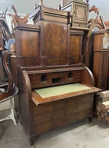 Aufsatzsekretär, Biedermeier, Mahagoni, furniert, ca.: 180 Jahre alt, LA 007-23 - Bild 1 von 2