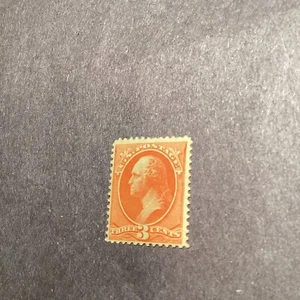 US Scott #214 Washington Vermillon Mint NH Stamp VF Cat $190 - Picture 1 of 3