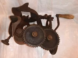 Vtg McCormick Sickle Bar Mower Sharpener Hand Grinder International Harvester - Picture 1 of 8