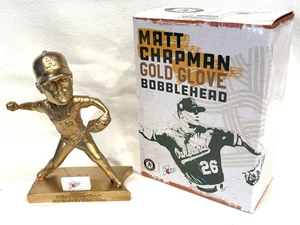 Oakland A's Matt Chapman 2019 SGA Bobblehead Gold Glove 04/20 GOLD VERSION RARE - Bild 1 von 1