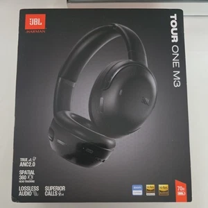 JBL Tour One M3 Headphones Black Brand New - Picture 1 of 2