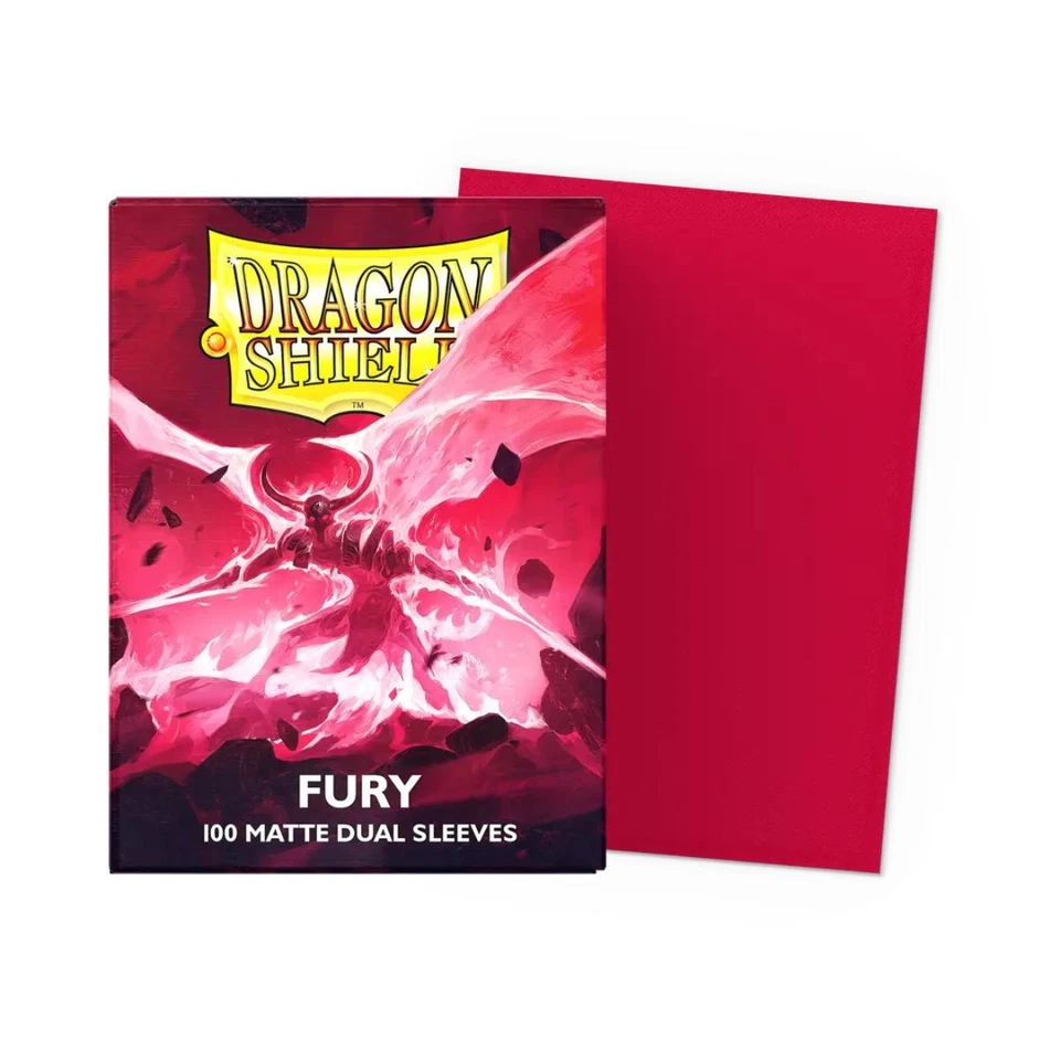 Dragon Shield Standard Size Dual Matte Sleeves (100) Fury - Bild 1 von 1
