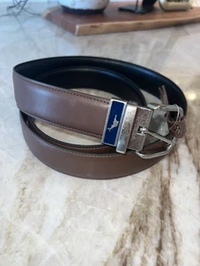 Tommy Bahama Men's Reversible Brown/Black Leather Belt Size XL 42-44 NWT - Picture 1 of 3