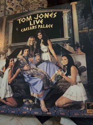 Tom Jones Live at Caesars Palace - Vinyl 2Lp Parrot 1971 2XPAS 71049/50 VG+ Foto 1 de 4