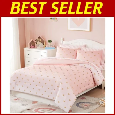 Dreamy Princess Pink Full Comforter with Sheets - Image 1 of 4