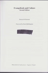 Evangelicals and Culture : Second Edition - Picture 1 of 1